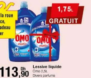 Lessive liquide OMO