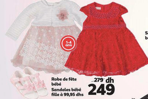 Promotion Robe De Fete Bebe